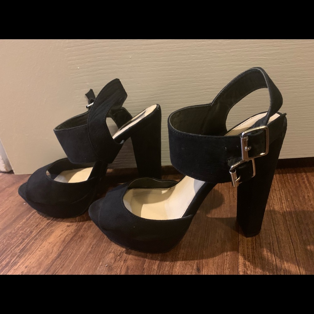 Black heels